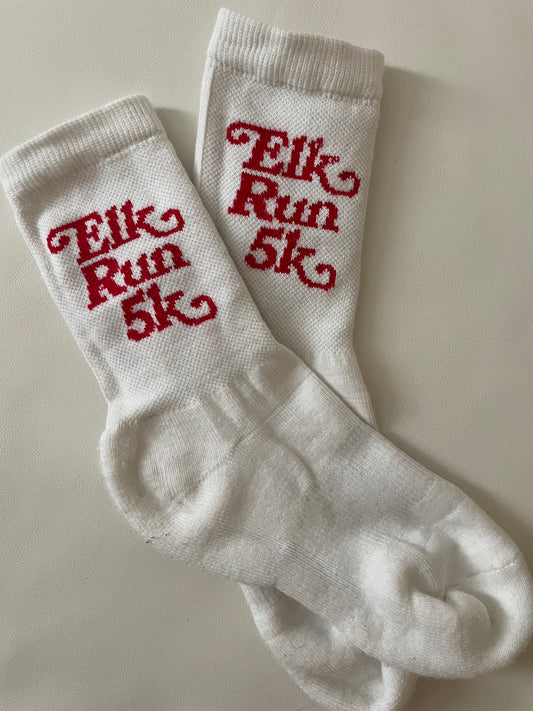 Elk Run Crew Socks